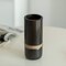 Uniquewise Decorative Modern Ceramic Cylinder Shape Table Vase Flower Holder with Rope, Black 8 Inch QI004362.S.BK - alternate 2